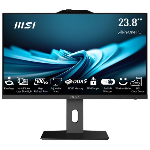 MSI Pro AP242P Intel Core i3 14100 All in One PC