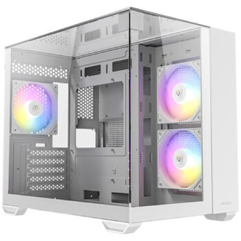 Antec CX600M Trio ARGB Mini Tower Gaming Case, White