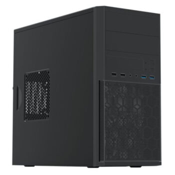 Vida Corporate Black Office Case with a 500W PSU