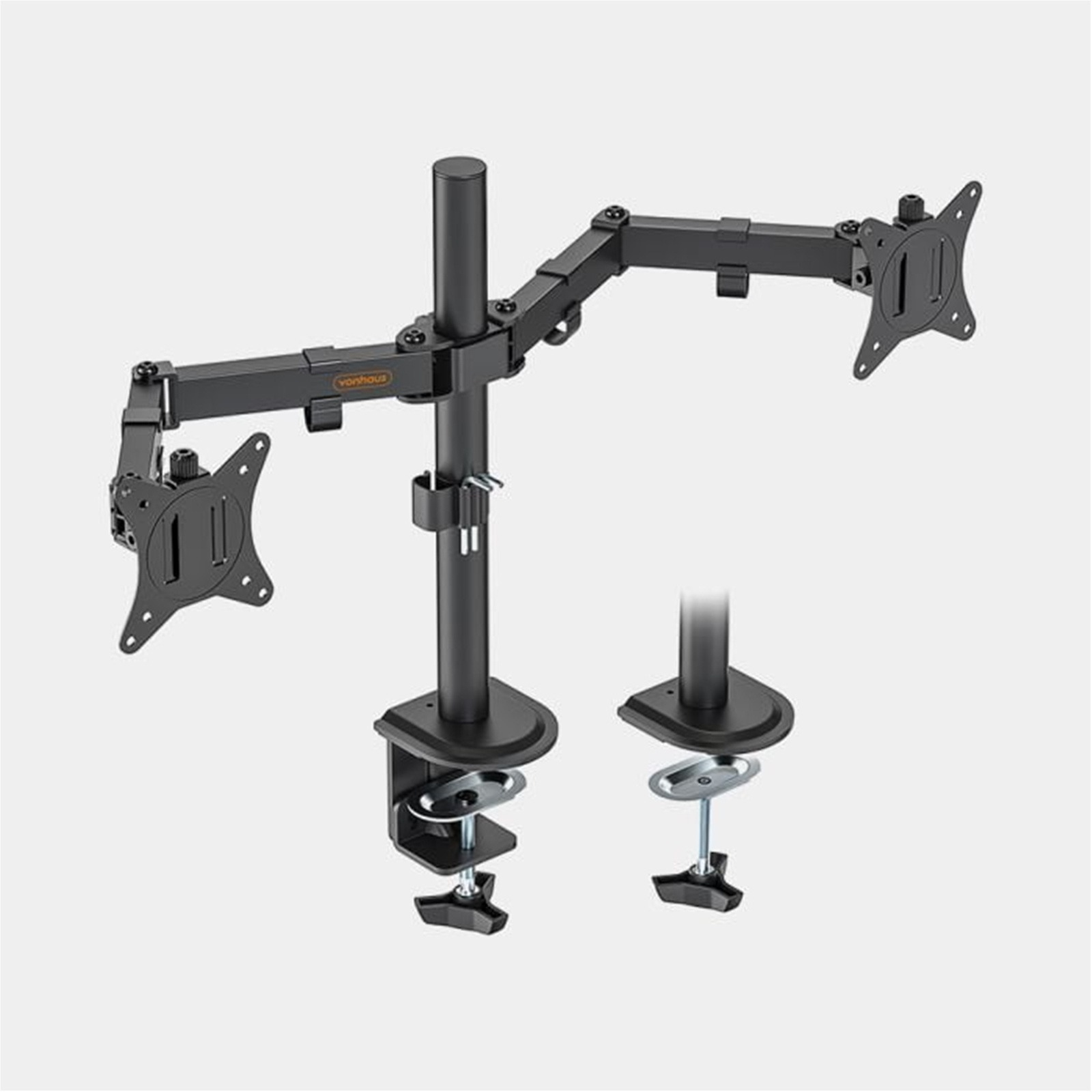 32 Inch Monitor Stack VonHaus Dual Monitor Stand for 13-32 Inch Screens | Premier Computers