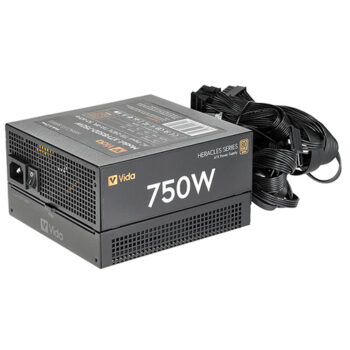Vida 750W Heracles Black ATX Gaming PSU