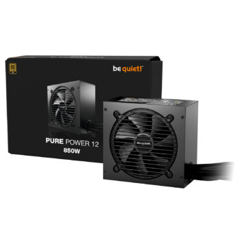 be quiet! 850W PURE POWER 12, 80 PLUS Gold
